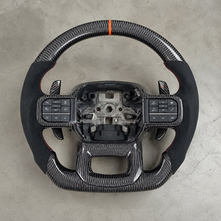 2019-2024 Ford F-150/Raptor/Ranger/Explorer Carbon Fiber Steering Wheel