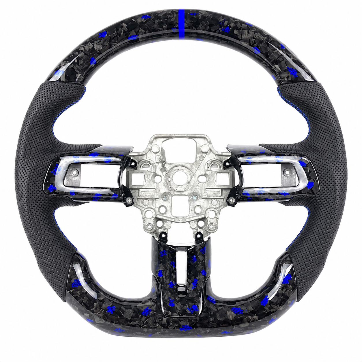 2015-2023 Ford Mustang S550 GT Forged Carbon Fiber Steering Wheel