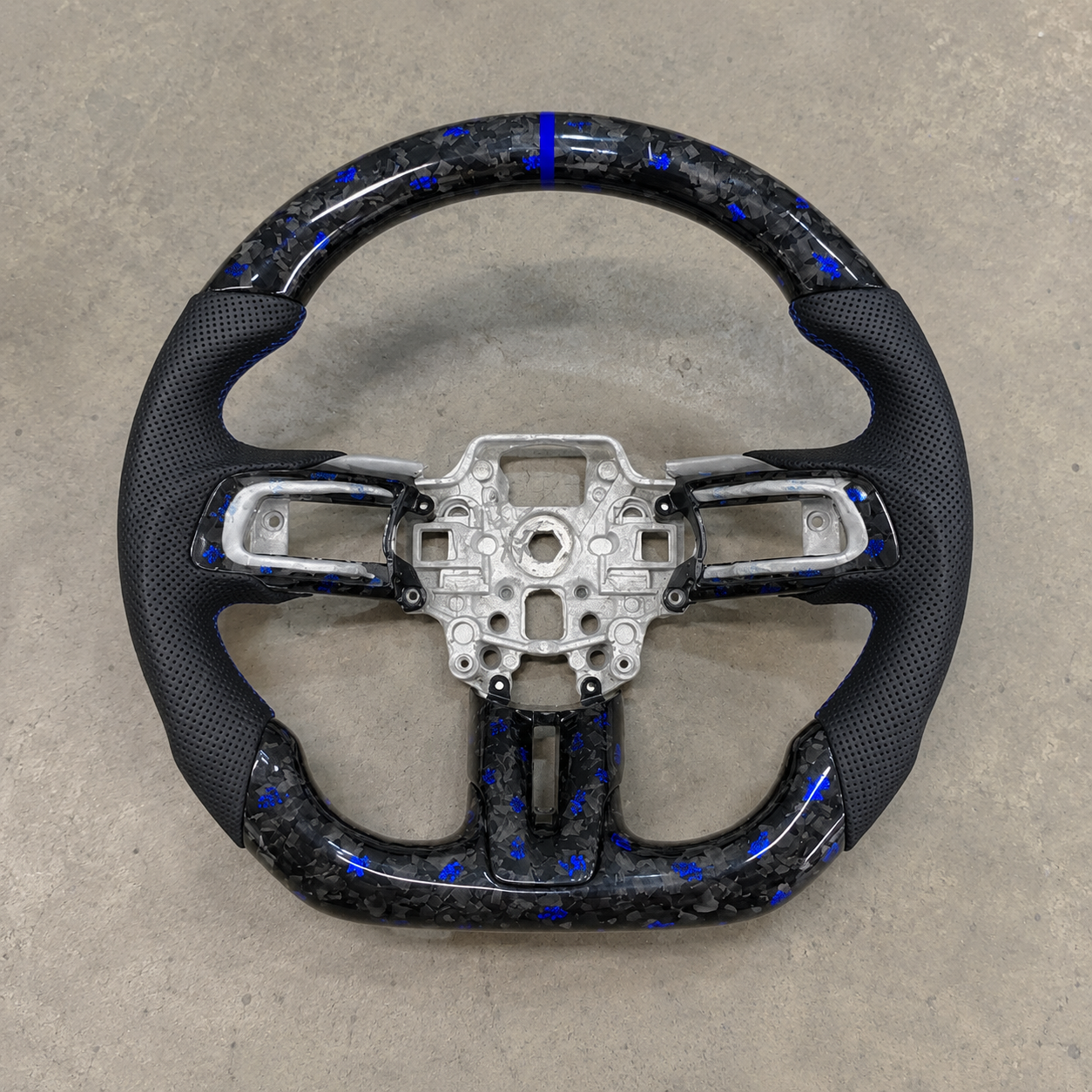 2015-2023 Ford Mustang S550 GT Forged Carbon Fiber Steering Wheel