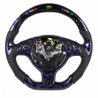 1999-2006 BMW E46/E39/E53 LED Forged Carbon Fiber Steering Wheel