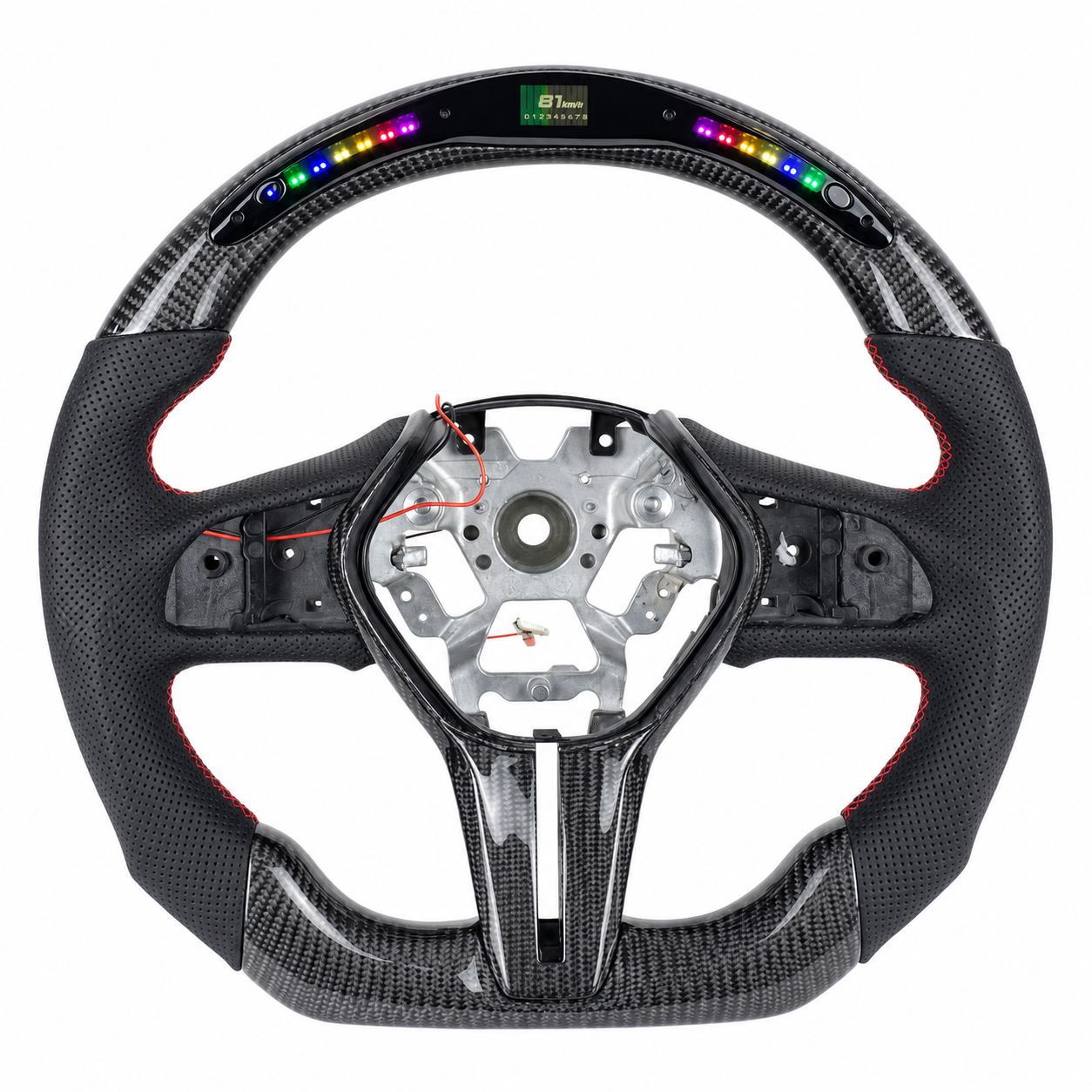 2014-2024 Infiniti Q50/Q60/QX50 LED Carbon Fiber Steering Wheel
