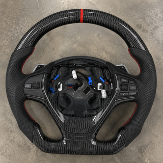 2007-2012 BMW F10/F20/F30/E70/E87 Sport Carbon Fiber Steering Wheel