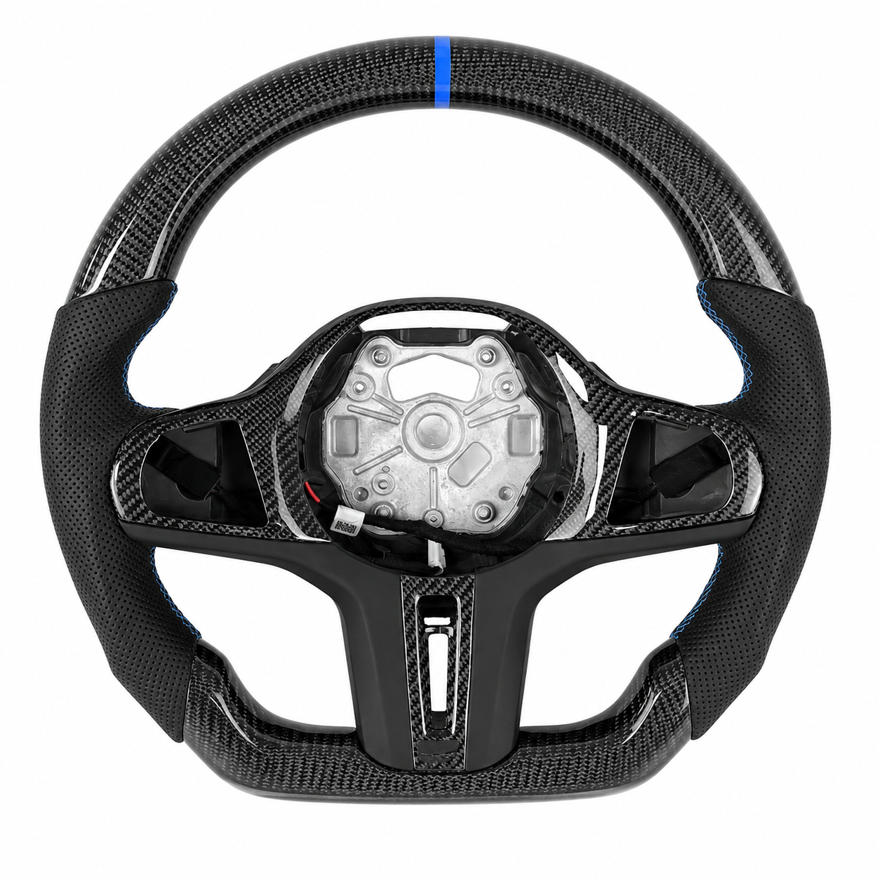2017-2024 BMW G20/G30/G80/Z4 Suede Carbon Fiber Steering Wheel
