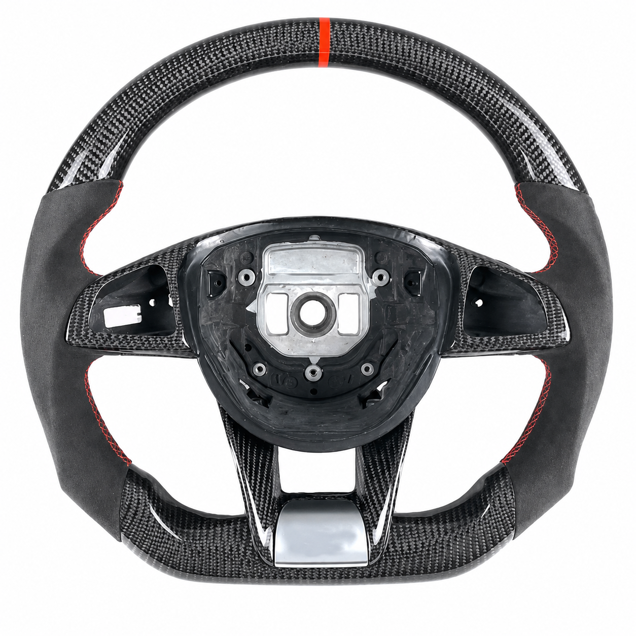 2007-2023 Mercedes-Benz AMG Suede Carbon Fiber Steering Wheel