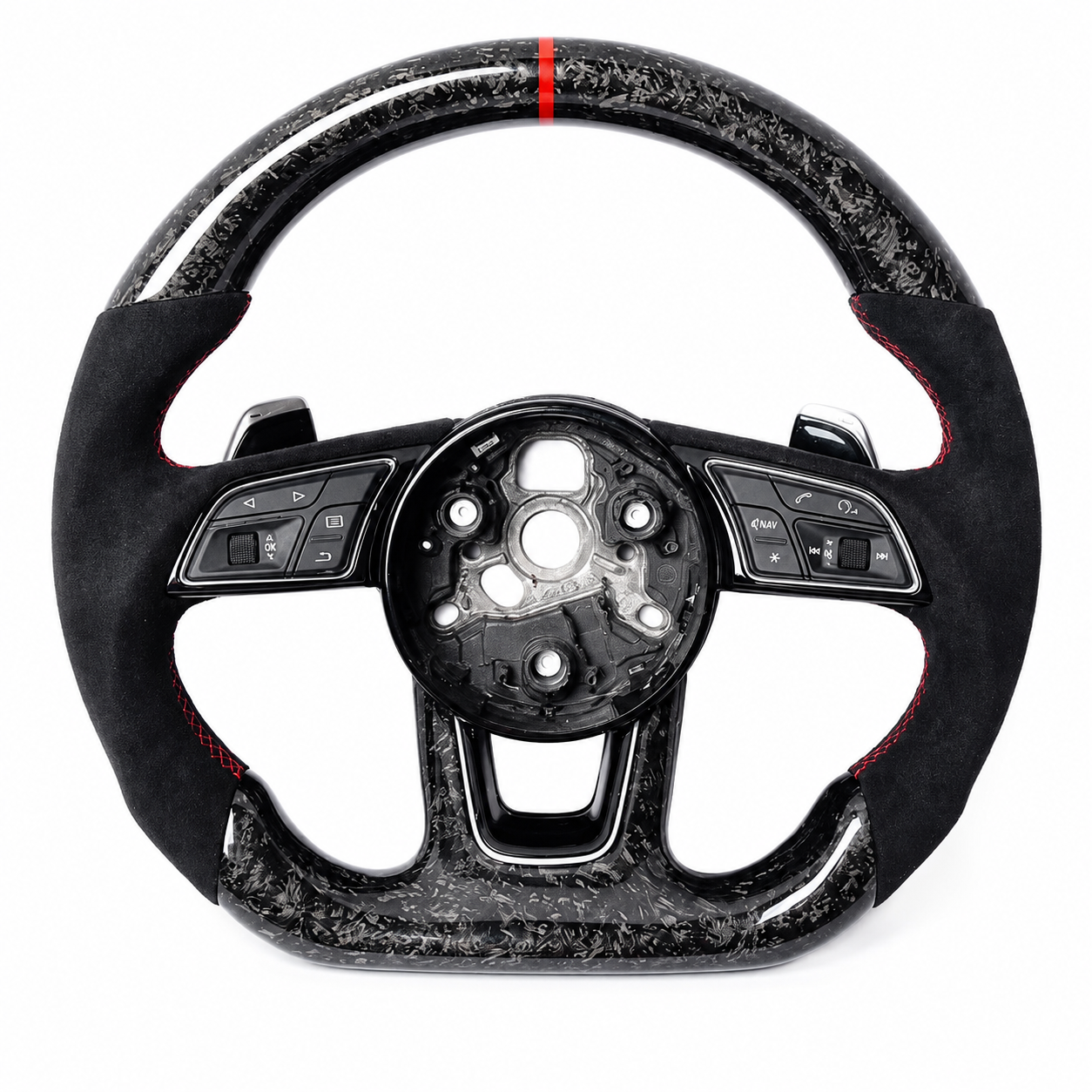 2017-2024 Audi A3/A4/A5/S4/S5/RS Carbon Fiber Steering Wheel