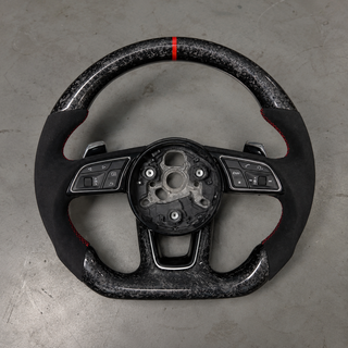 2017-2024 Audi A3/A4/A5/S4/S5/RS Carbon Fiber Steering Wheel