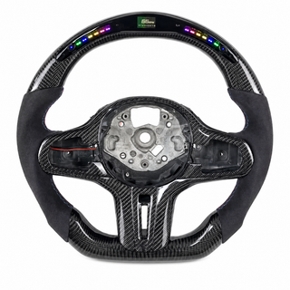2017-2024 BMW G-Series M340i/M2/M3/M4 LED Carbon Fiber Steering Wheel