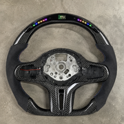 2017-2024 BMW G-Series M340i/M2/M3/M4 LED Carbon Fiber Steering Wheel