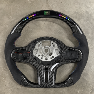 2017-2024 BMW G-Series M340i/M2/M3/M4 LED Carbon Fiber Steering Wheel