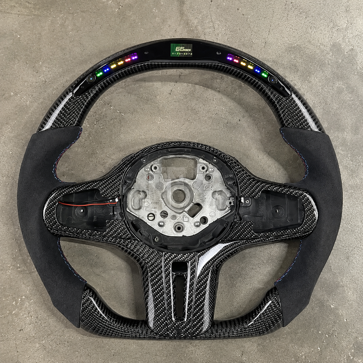 2017-2024 BMW G-Series M340i/M2/M3/M4 LED Carbon Fiber Steering Wheel