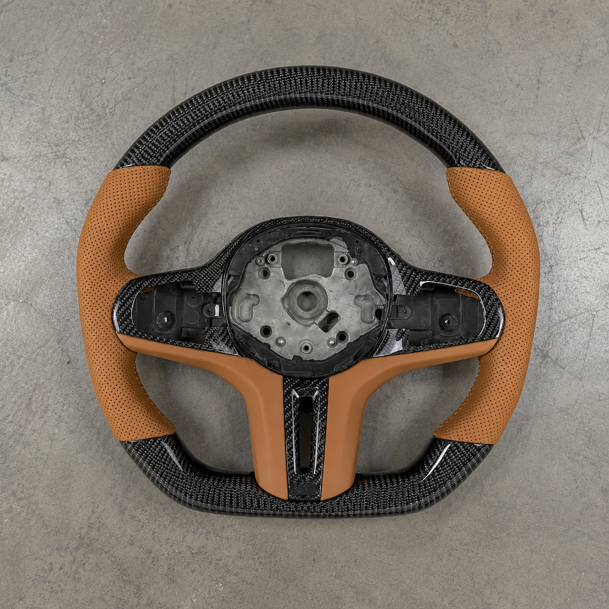 2017-2024 BMW G-Series X1/X3/X5 M Sport Carbon Fiber Steering Wheel