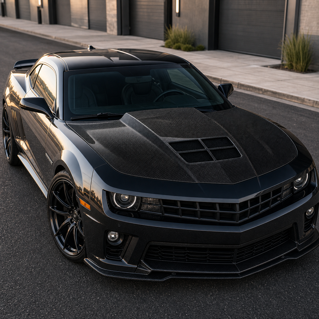 2010-2015 Camaro fifth gen ZL1 Style Carbon Fiber Hood