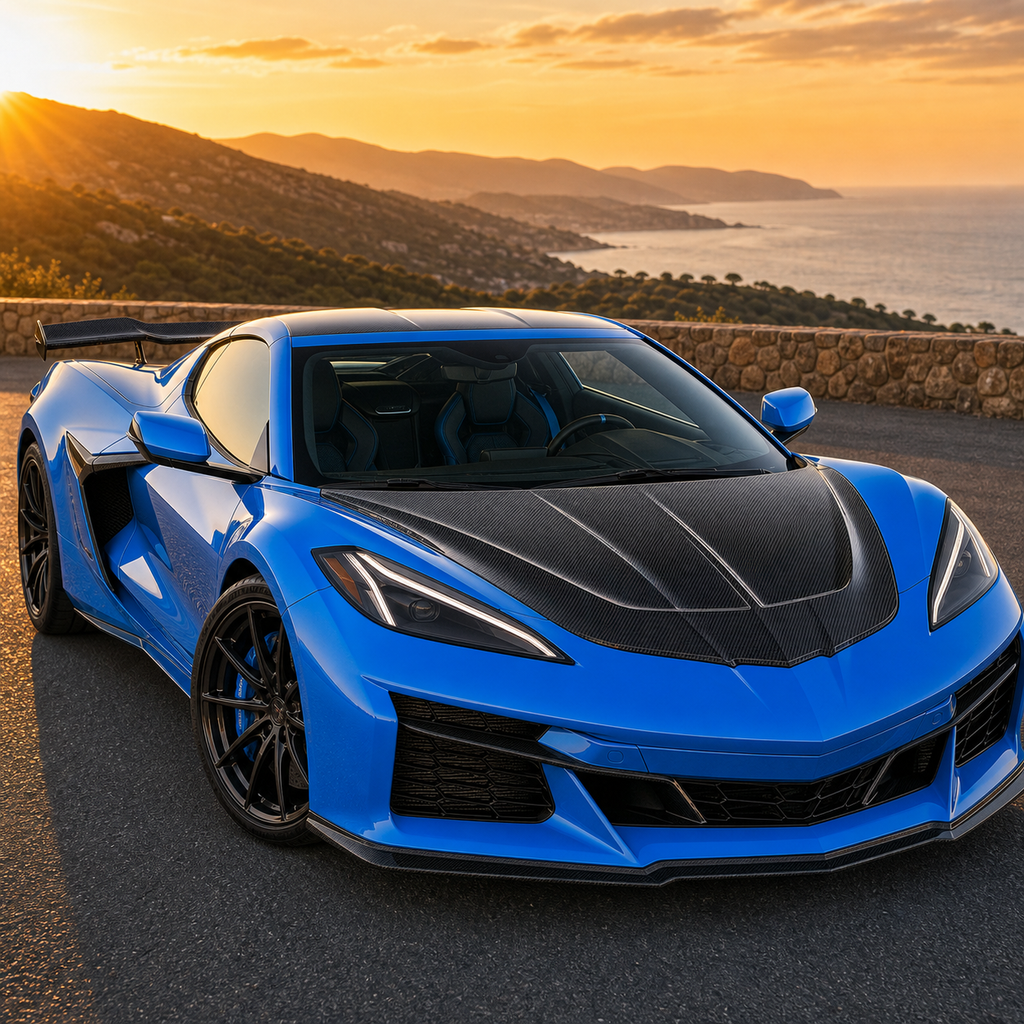 Corvette C8 Carbon Fiber Hood