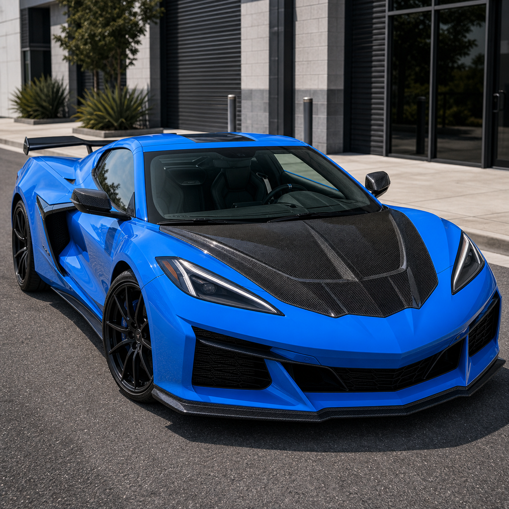 Corvette C8 Carbon Fiber Hood