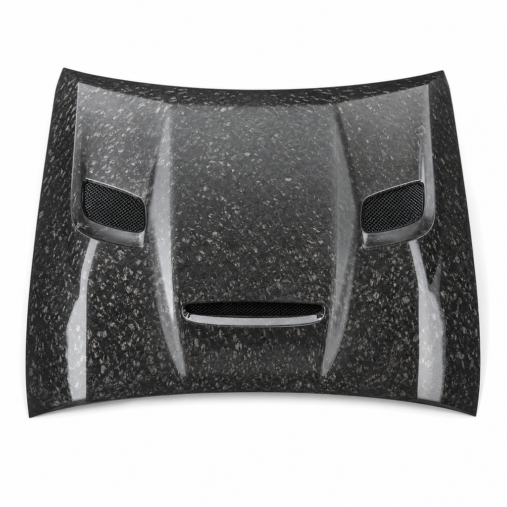 2008-2023 Dodge Challenger Forged Carbon Fiber Hood
