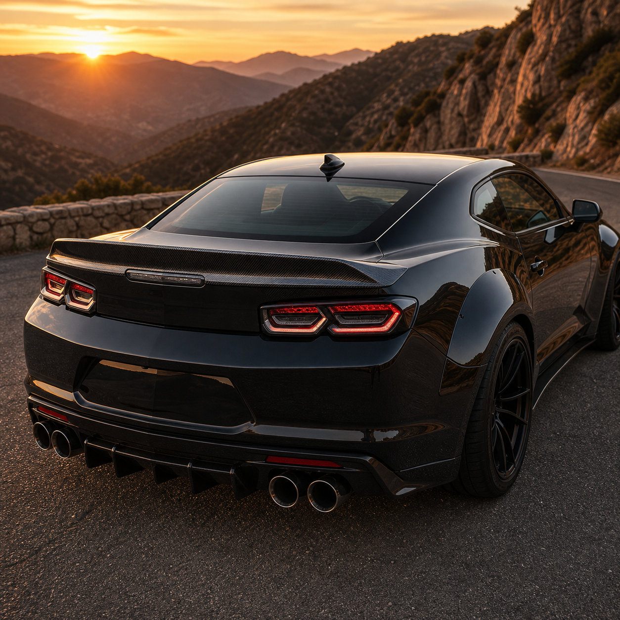 2016-2024 Camaro sixth gen Carbon Fiber Decklid