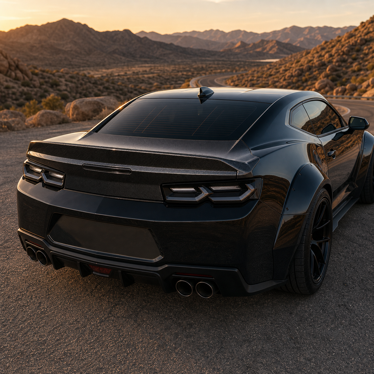 2016-2024 Camaro sixth gen Carbon Fiber Decklid