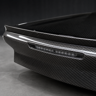 2016-2024 Chevrolet Camaro 6th Gen Carbon Fiber Decklid - Detail closeup