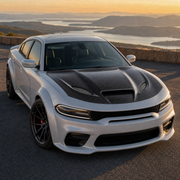 2015-2023 Dodge Charger Hellcat Style Carbon Fiber Hood
