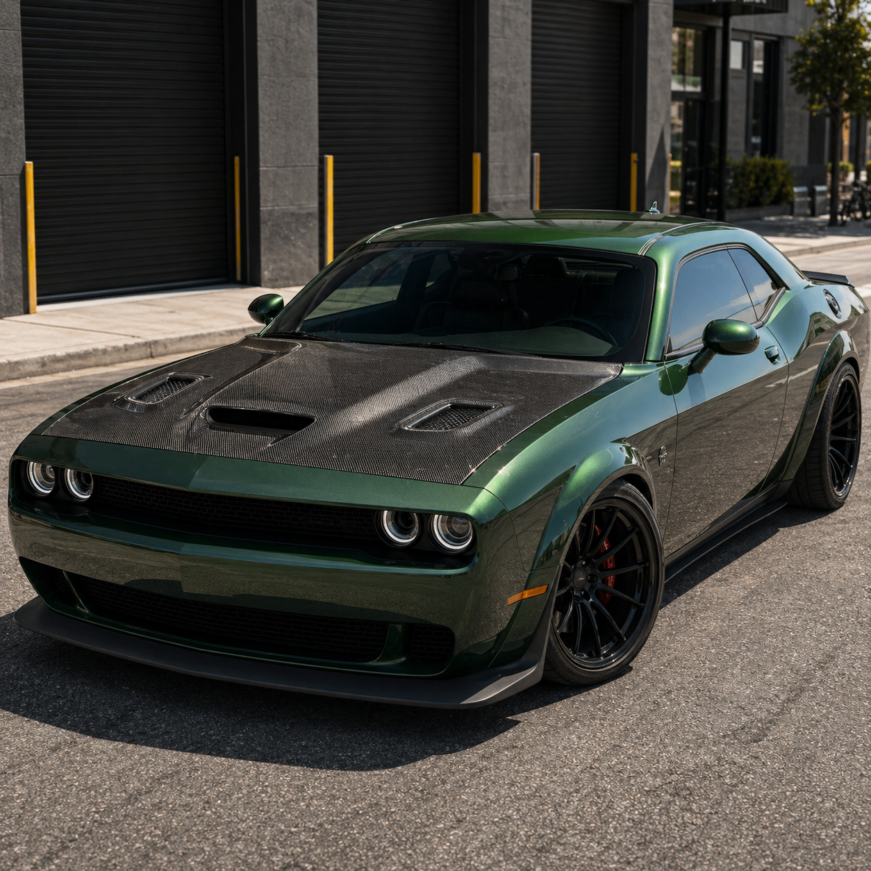 2015-2023 Charger and Challenger Carbon Fiber Hood
