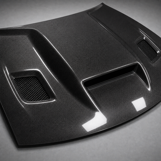 2015-2023 Dodge Charger / Challenger Carbon Fiber Hood - Product photo